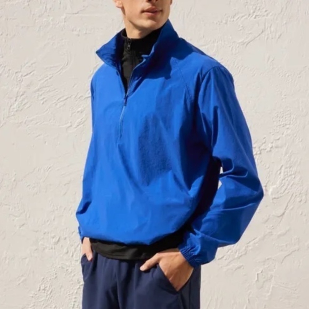 Outdoor voices “RecNylon” pullover/quarter zip size small